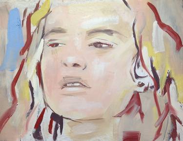 Original Expressionism Portrait Paintings by garth bowden