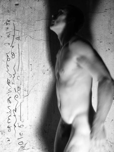 Male nude with calligraphy - Limited Edition - 2/10 thumb