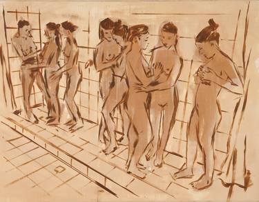 Original Nude Paintings by garth bowden