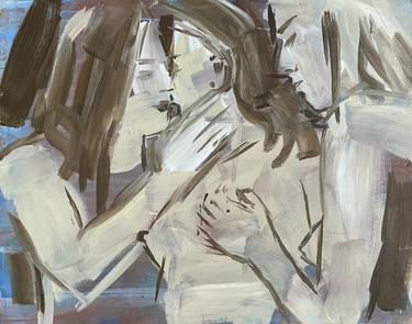 Original Figurative Nude Paintings by garth bowden