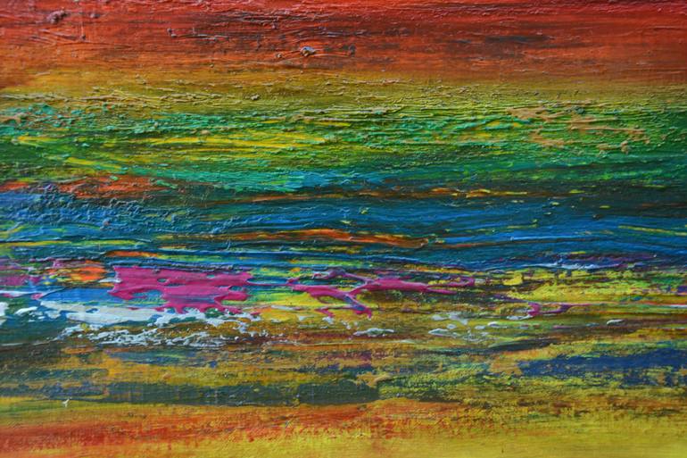 Original Expressionism Abstract Painting by David Komander