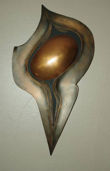 Original Abstract Expressionism Abstract Sculpture by Robert J Shepherd