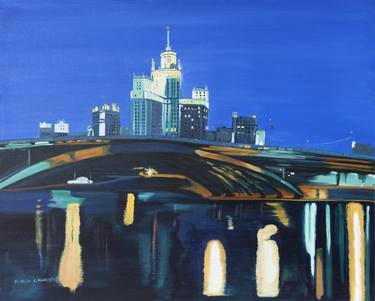 Original Cities Paintings by Claudia Luethi alias Abdelghafar