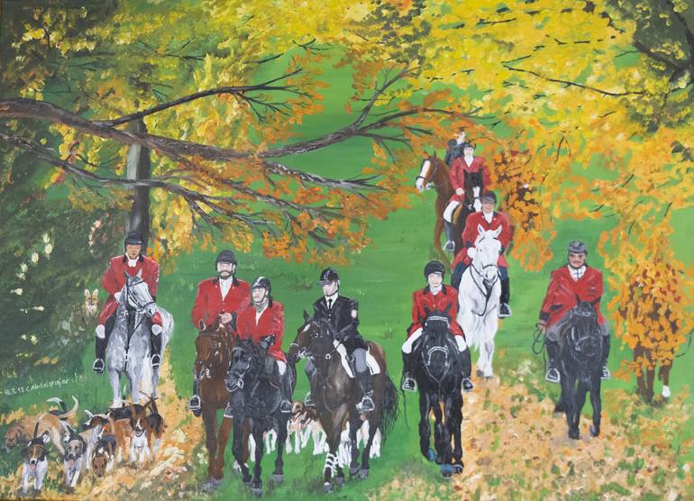 Original  Painting by claudia luethi alias abdelghafar