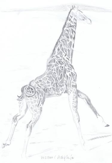 Giraffe running thumb