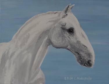 Original Realism Animal Paintings by Claudia Luethi alias Abdelghafar