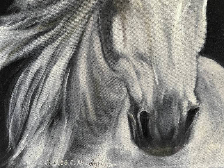 Original Realism Animal Painting by Claudia Luethi Alias Abdelghafar
