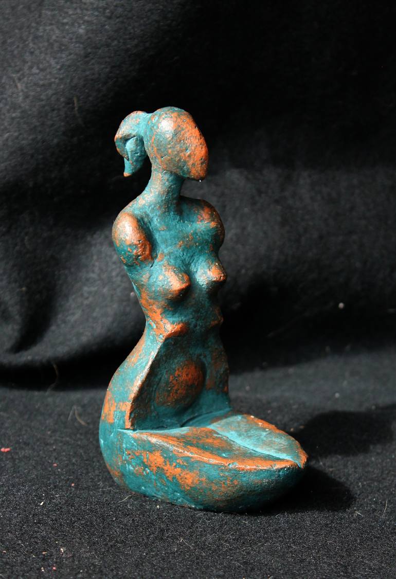 Original Abstract Expressionism Body Sculpture by Boruch Lev