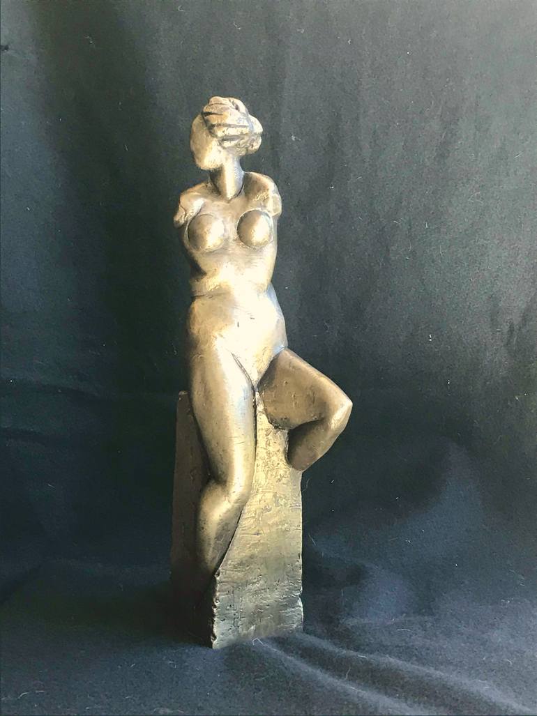 Original Art Deco Body Sculpture by Boruch Lev