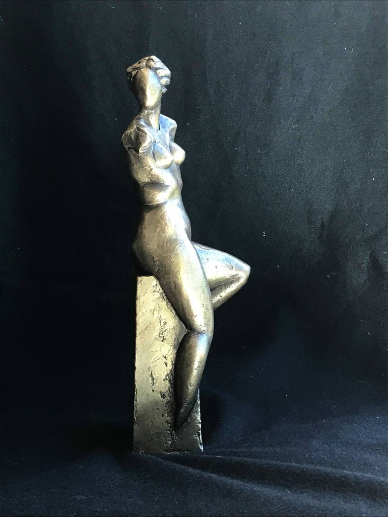 Original Art Deco Body Sculpture by Boruch Lev