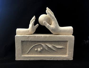 Print of Love Sculpture by Boruch Lev