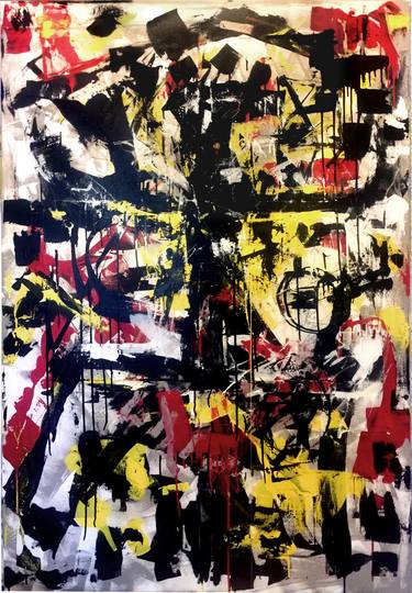 Original Abstract Painting by Louis N.
