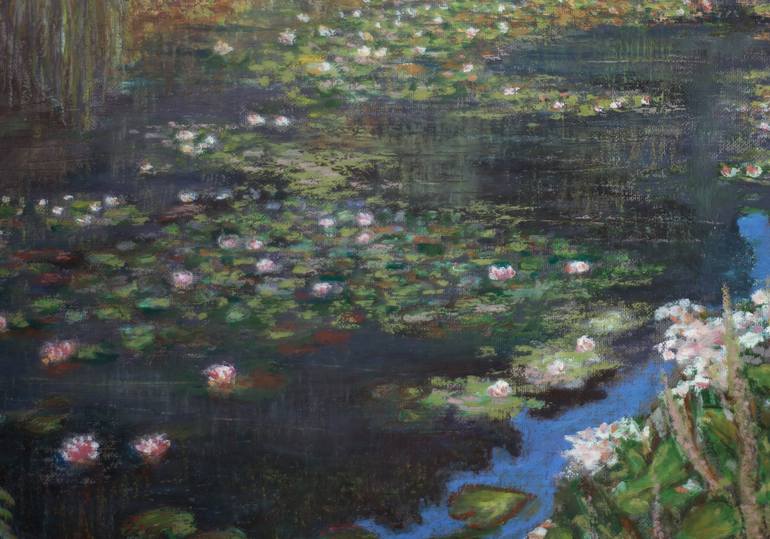 Original Impressionism Landscape Painting by Albert Safiullin