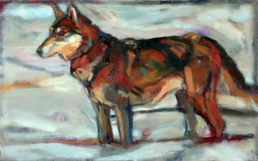 Original Expressionism Animal Paintings by Alison Aldrich