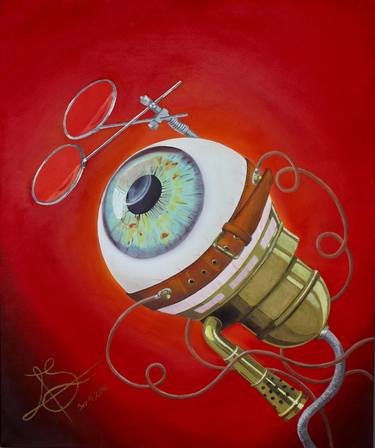 Print of Surrealism Technology Paintings by Claudia Soledad