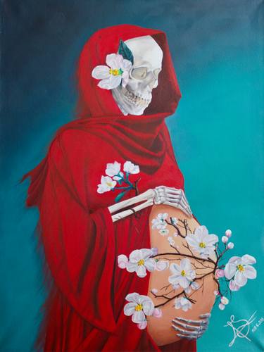 Original Surrealism Women Paintings by Claudia Soledad