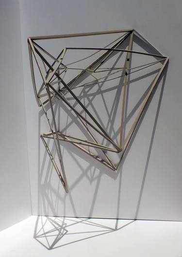 Original Abstract Architecture Sculpture by AK GREEN