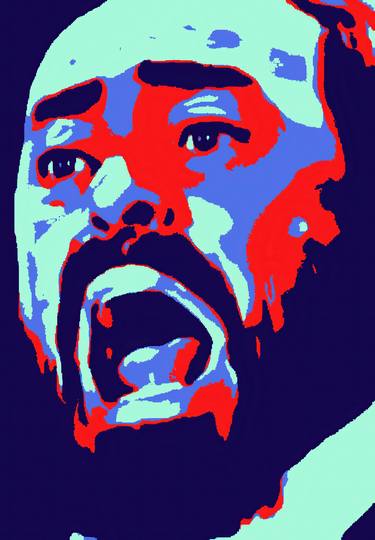 Original Pop Art Pop Culture/Celebrity Digital by Luca Federici
