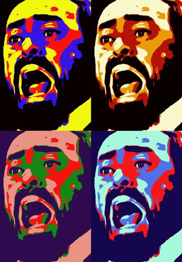 Original Pop Art Pop Culture/Celebrity Digital by Luca Federici