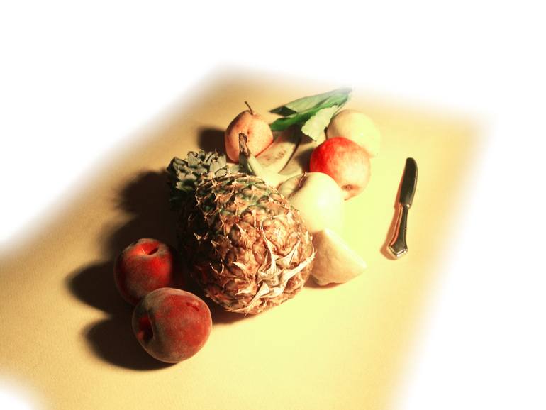 Original Atomic Bomb Still Life Printmaking by Luca Federici