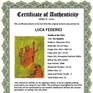 Certificate of Authenticity