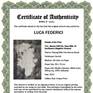 Certificate of Authenticity