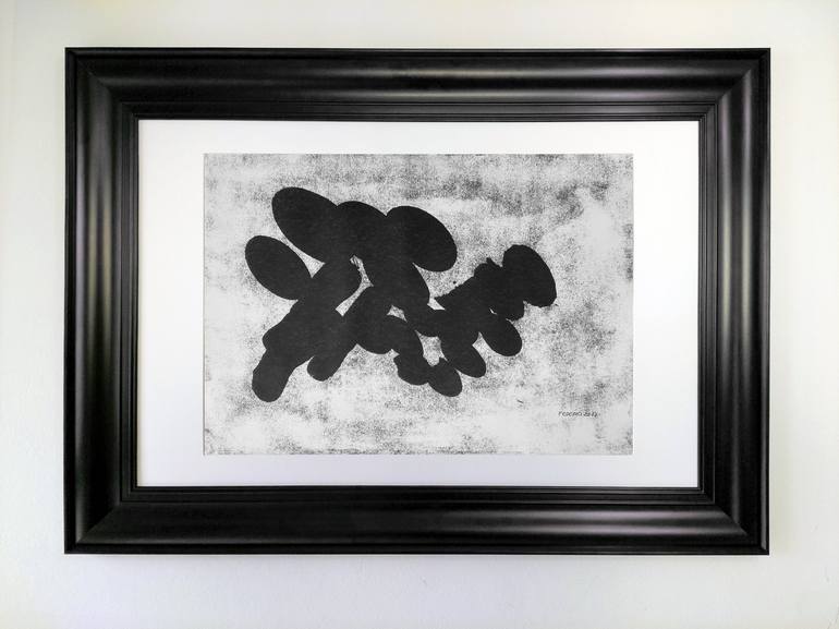 Original Atomic Shadows Still Life Printmaking by LUCA FEDERICI