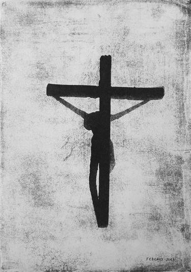 Crucifix - Tribute to Mario Sgargi (Spiriòn) - Limited Edition 1 of 1 thumb
