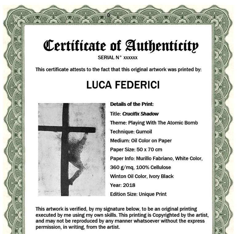 Original Religious Printmaking by LUCA FEDERICI