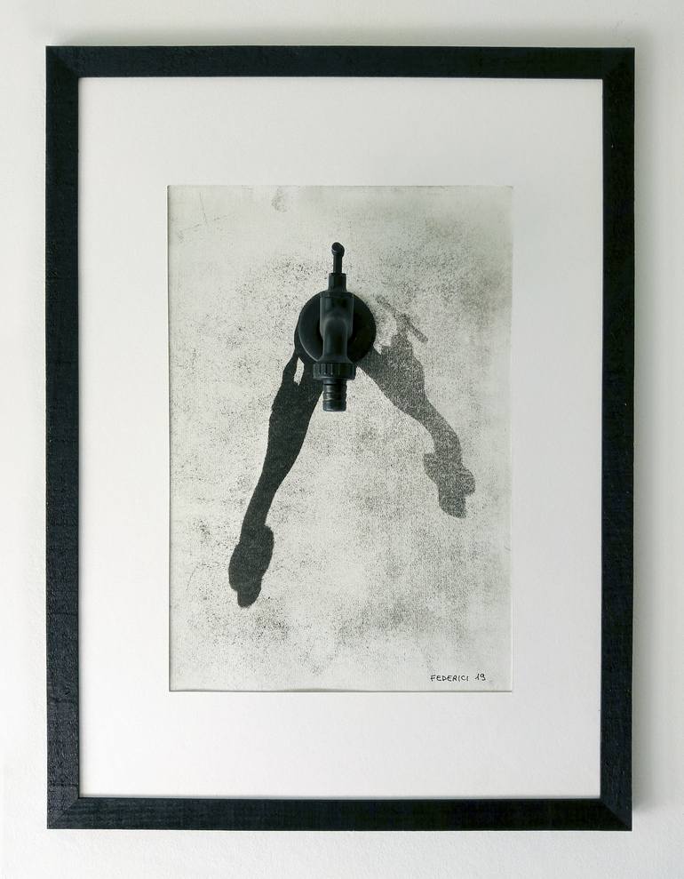 Original Expressionism Still Life Printmaking by LUCA FEDERICI