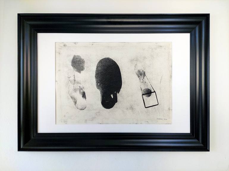 Original Expressionism Still Life Printmaking by LUCA FEDERICI