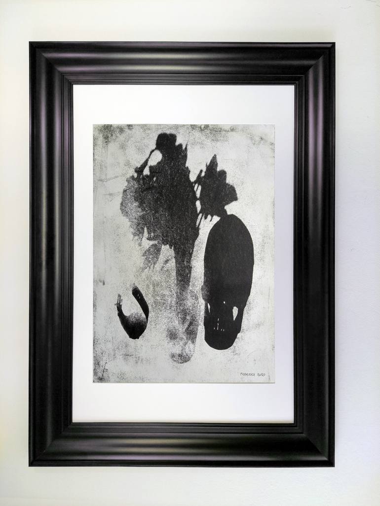 Original Expressionism Still Life Printmaking by Luca Federici