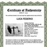 Certificate of Authenticity