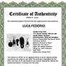 Certificate of Authenticity