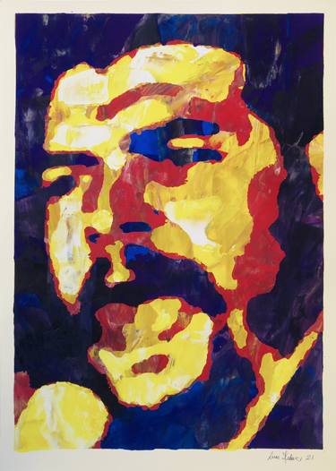 Print of Figurative Celebrity Printmaking by LUCA FEDERICI