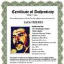 Certificate Of Authenticity