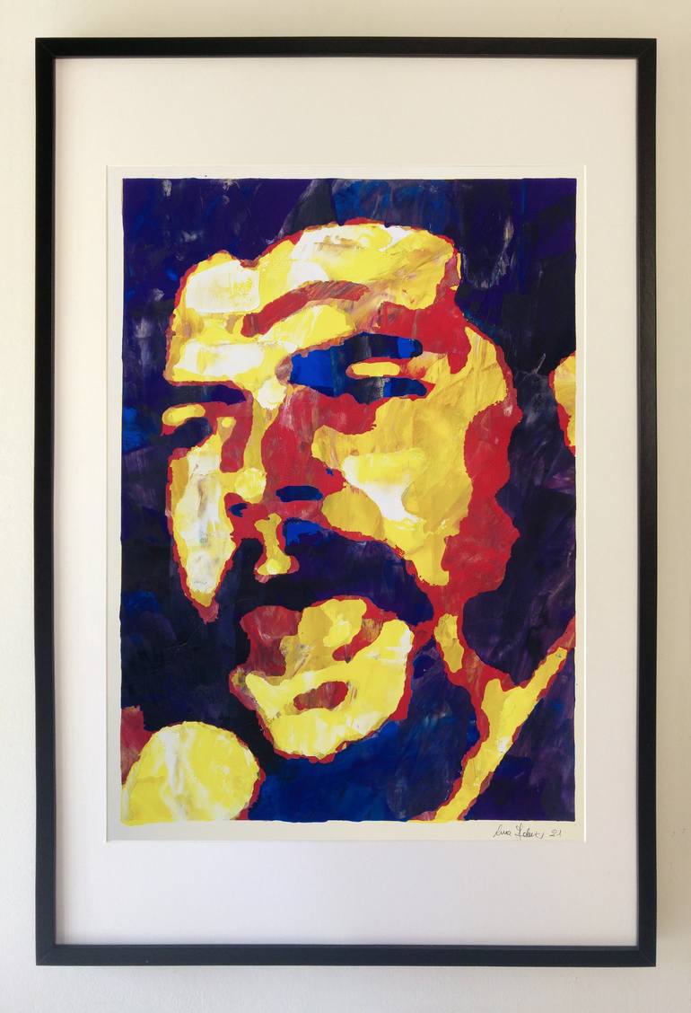 Original Celebrity Printmaking by LUCA FEDERICI