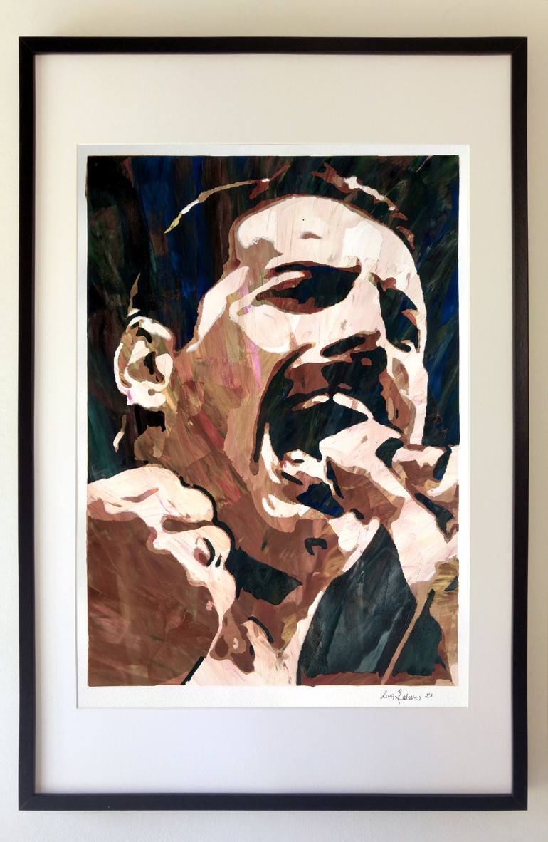 Original Figurative Celebrity Printmaking by Luca Federici