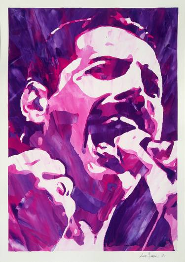 Original Celebrity Printmaking by LUCA FEDERICI