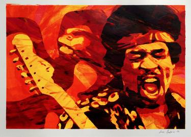 Jimi Hendrix's Scream - Limited Edition 1 of 16 thumb