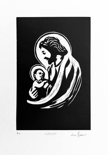 Print of Religious Printmaking by LUCA FEDERICI
