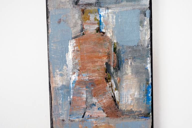 Original Abstract Expressionism Erotic Painting by Kemal Topcu