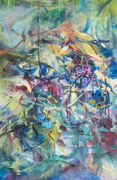 Original Expressionism Abstract Paintings by Victoria Re