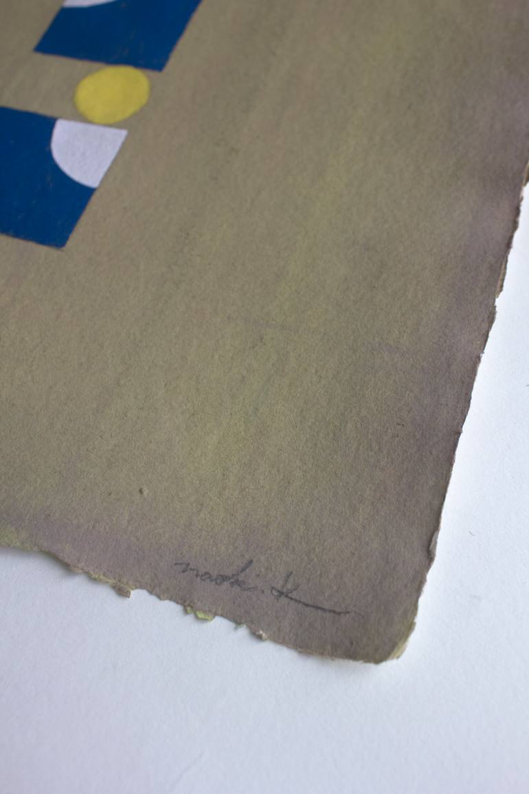 Original Conceptual Abstract Painting by Naoki Kawano