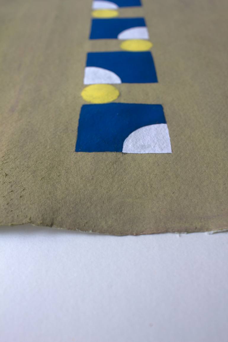Original Conceptual Abstract Painting by Naoki Kawano