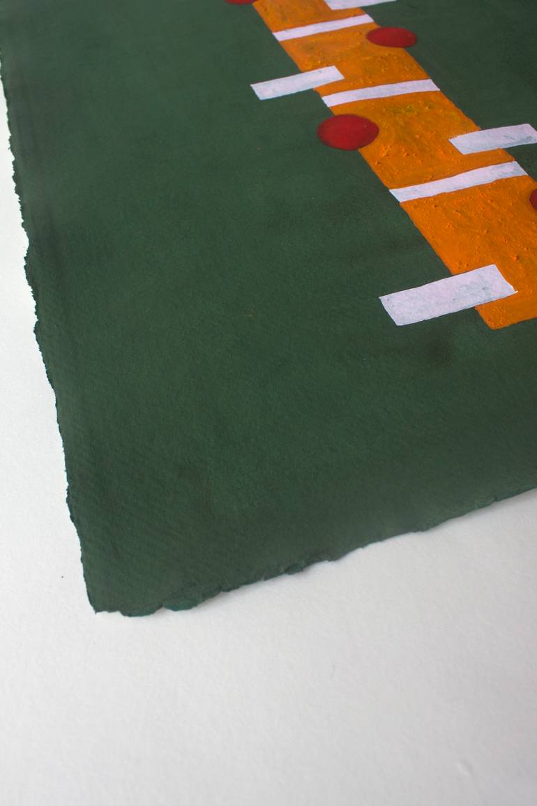 Original Conceptual Abstract Painting by Naoki Kawano