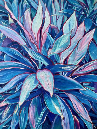 Original Contemporary Botanic Paintings by Margarita Buttenmueller