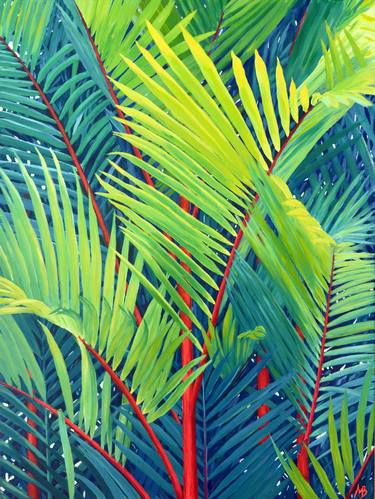 Original Contemporary Botanic Paintings by Margarita Buttenmueller