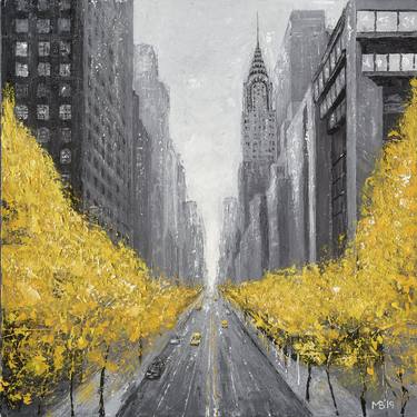 Original Fine Art Cities Paintings by Margarita Buttenmueller