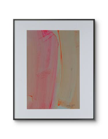 Original Abstract Expressionism Abstract Painting by Islam-Kant  Bashirov 